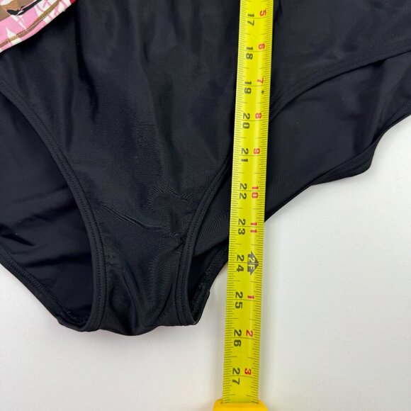 Christina One Piece Abstract Design Swim Bathing Suit - Picture 8 of 11